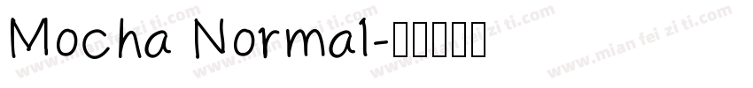 Mocha Normal字体转换